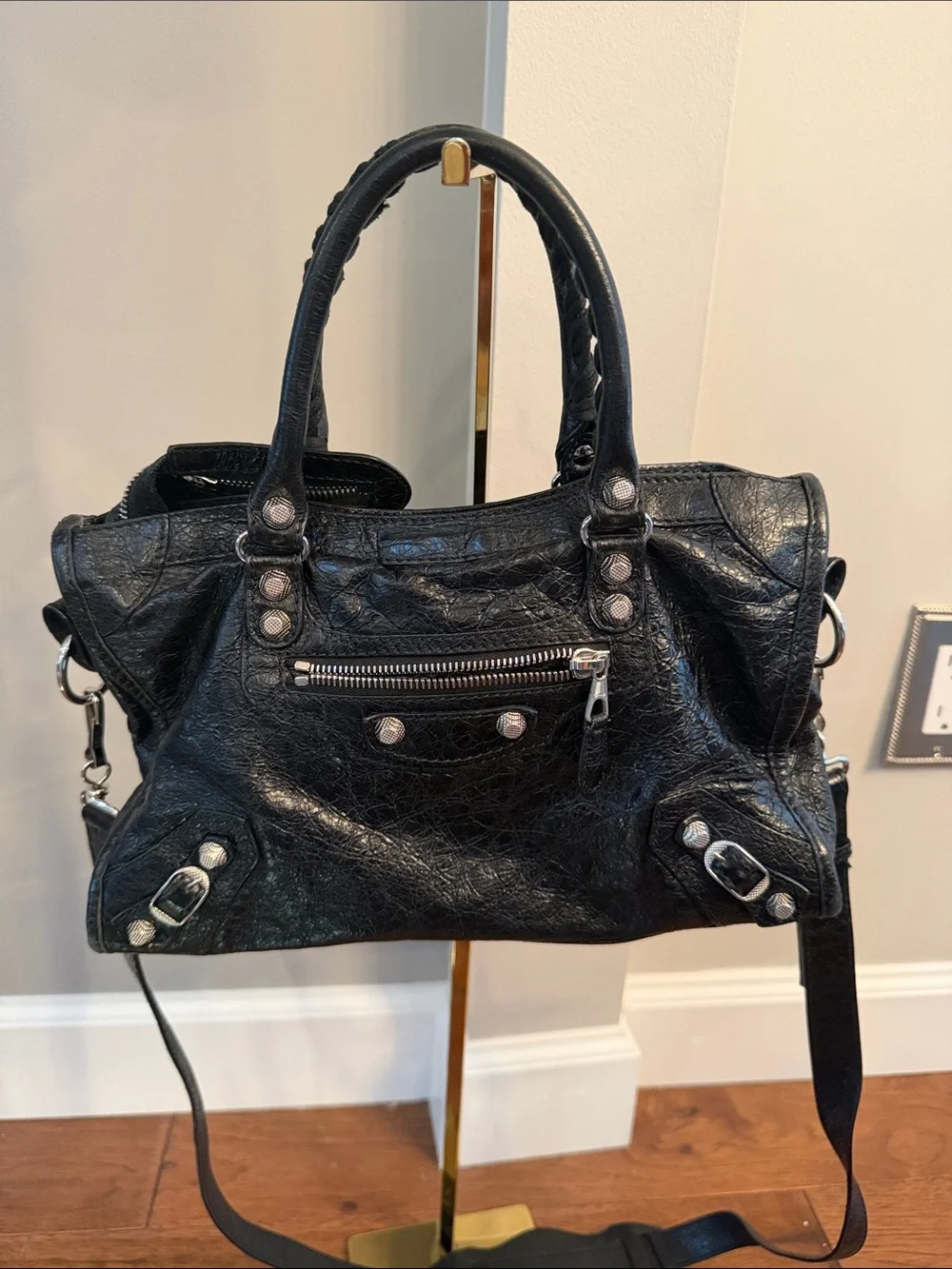 AUTHENTIC BALENCIAGA black city bag